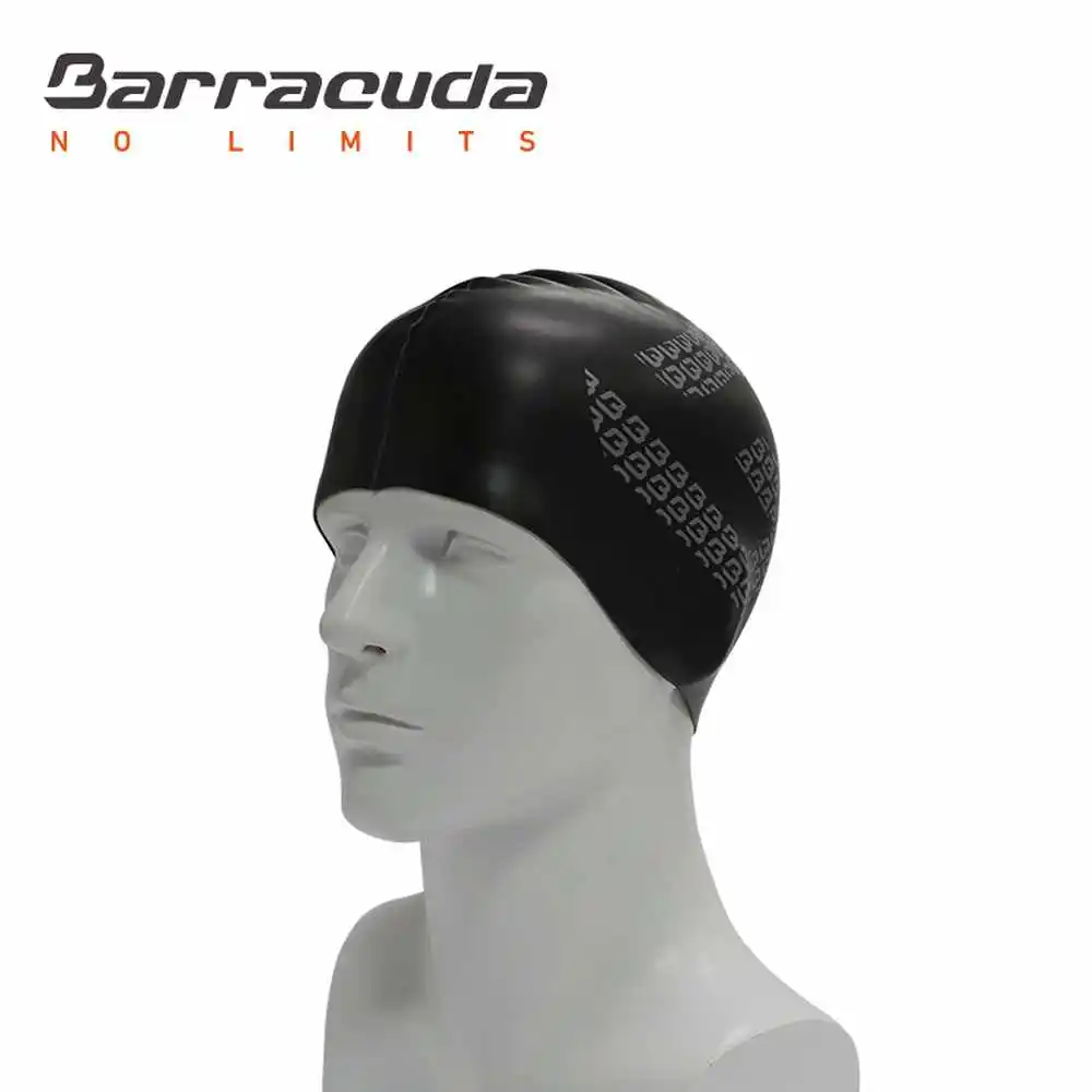 

Barracuda Accessories FLAT SILICONE CAP (Big B Logo) Waterproof Durable Silicone Solid Color Comfortable for Men Women