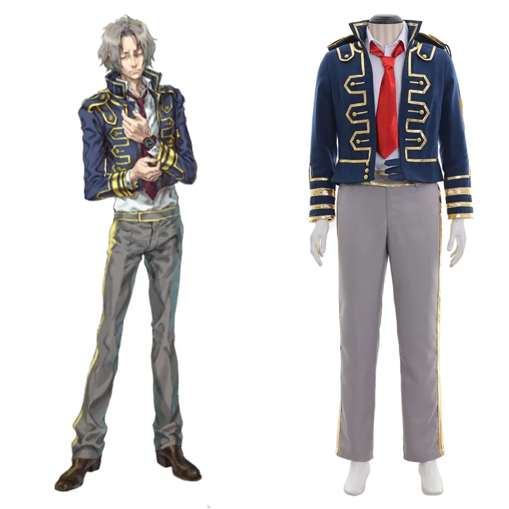 Game Kyokugen Dasshutsu Zero Extremely Escape Snake Cosplay Costume Men Halloween Jacket Outfit Uniform Suit Custom Made | Тематическая