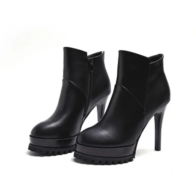 

2018 autumn and winter new fashion sexy stiletto boots wild color fashion trend personality women's boots