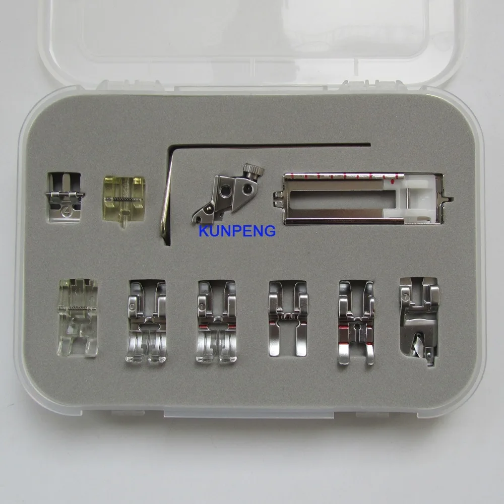 11 PCS SNAP ON PRESSER WALKING FOOT/ FEET PFAFF 1000 7570 with IDT