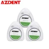 AZDENT 3Box Black Bamboo Charcoal Dental Flosser Mint Flavor Built-In Spool Flat Wire Dental Floss Replacement Core 50M/ Spool ► Photo 1/6