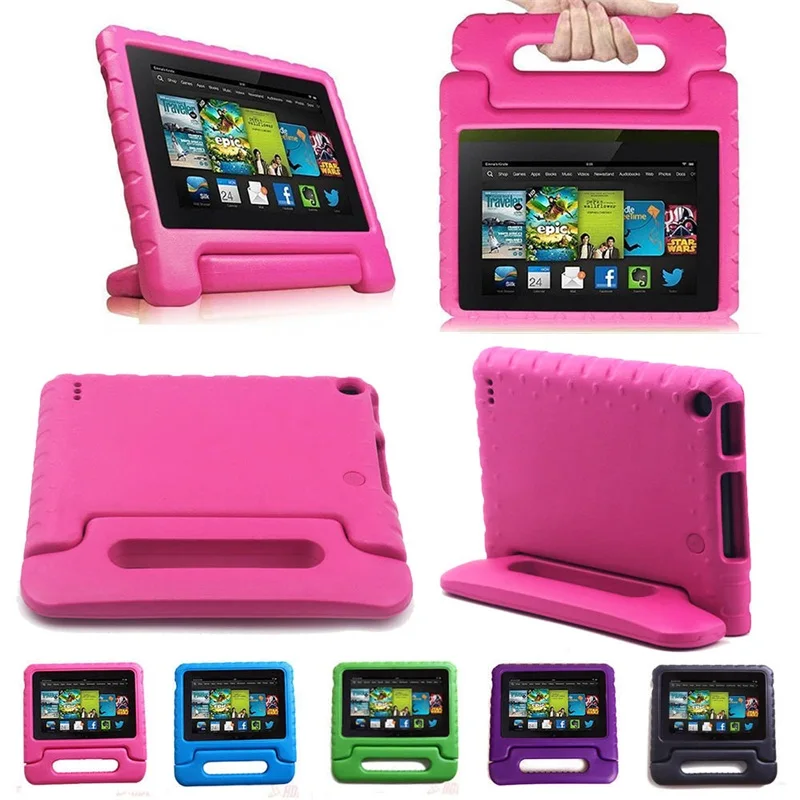 Детский безопасный ударопрочный чехол EVA для нового планшета Amazon Fire 7 7-го поколения, защитный чехол для детей