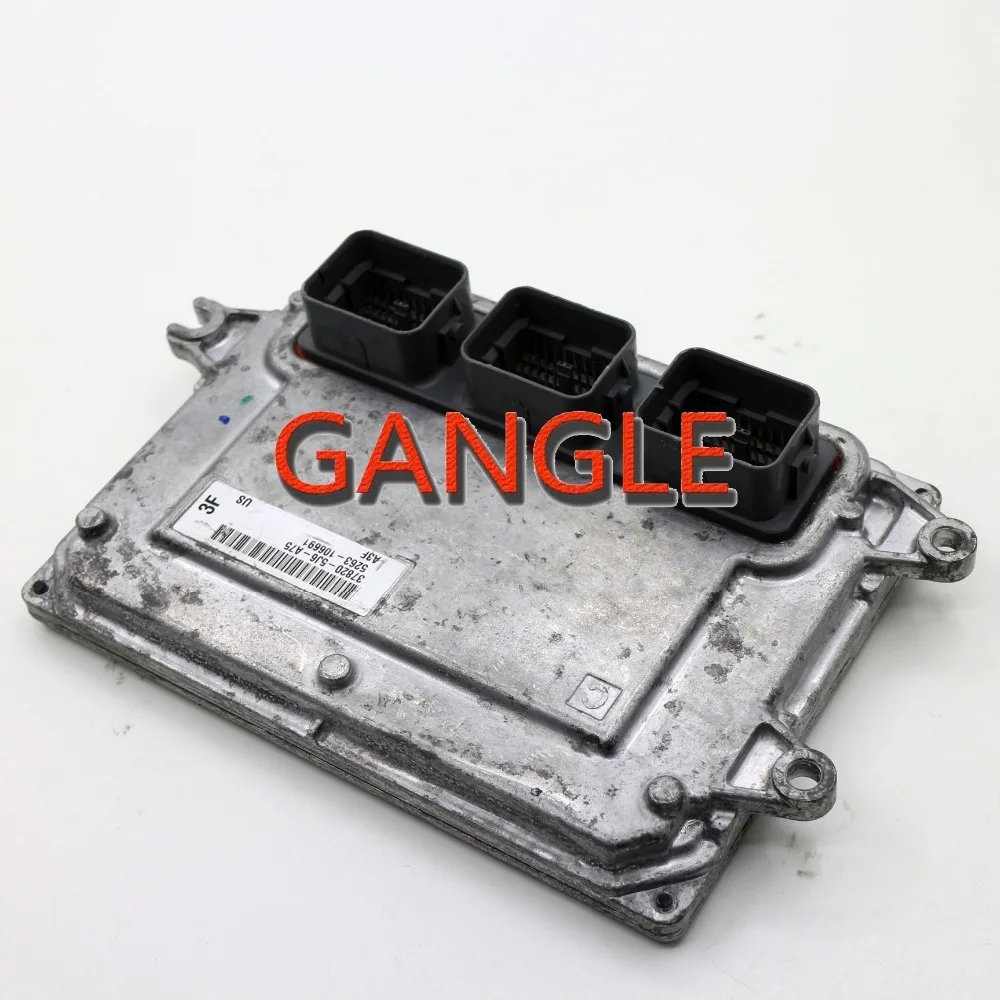  37820-5J6-A75 Computer Brain Engine Control ECU ECM EBX Module For 2014-2015 Acura MDX
