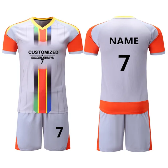 Kids Youth Soccer Jerseys Sets Survetement Football Kit Child Training