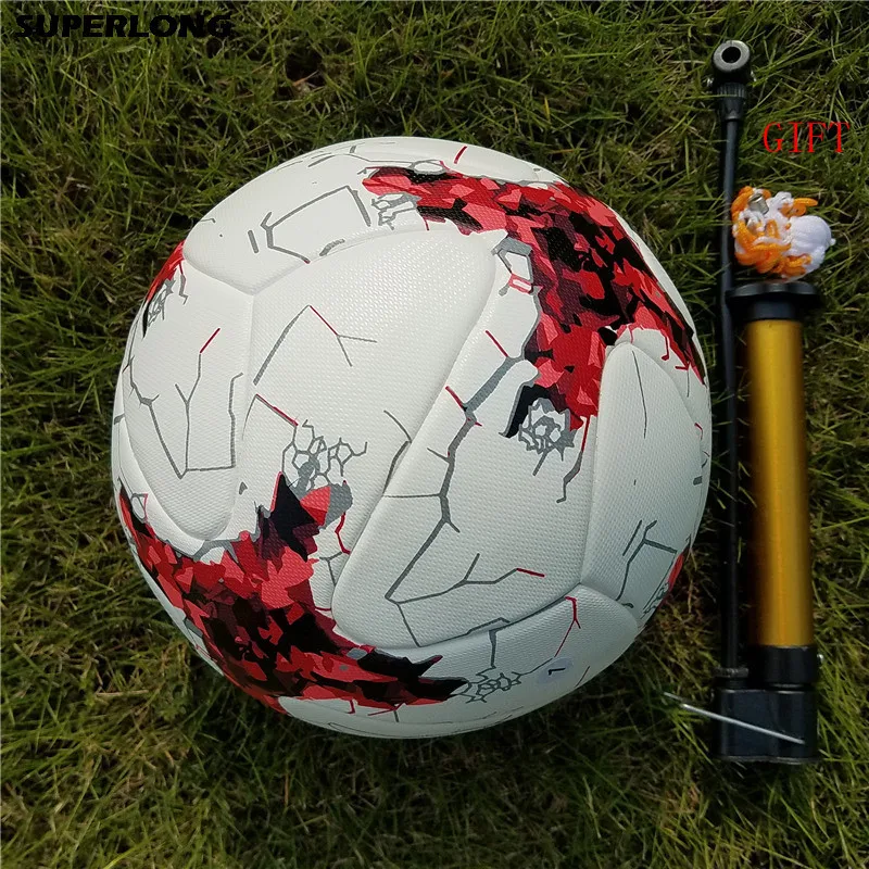 

Hot sale Champions League Official size 5 Football ball material PU Professional Match train durable soccer ball futbol futebol