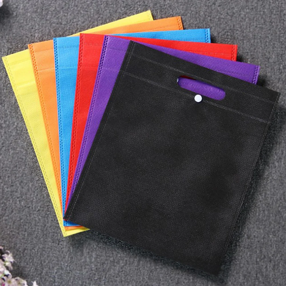 

Women Foldable Shopping Bag Reusable Eco Large Unisex Fabric Non-woven Shoulder Bags Tote grocery cloth Bags Pouch