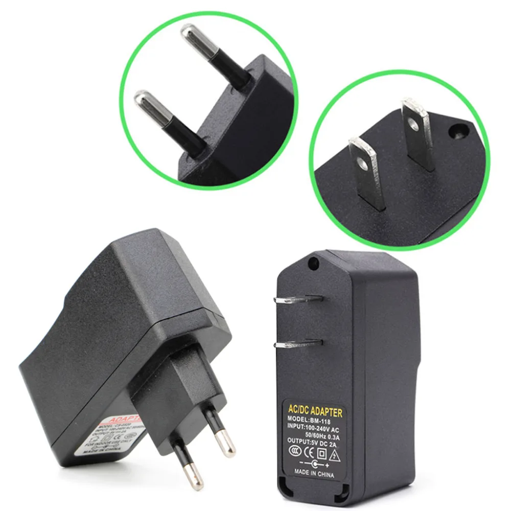OOTDTY USB AC 100 240V DC 5V 2A 10W US/EU вилка импульсный источник питания зарядное устройство