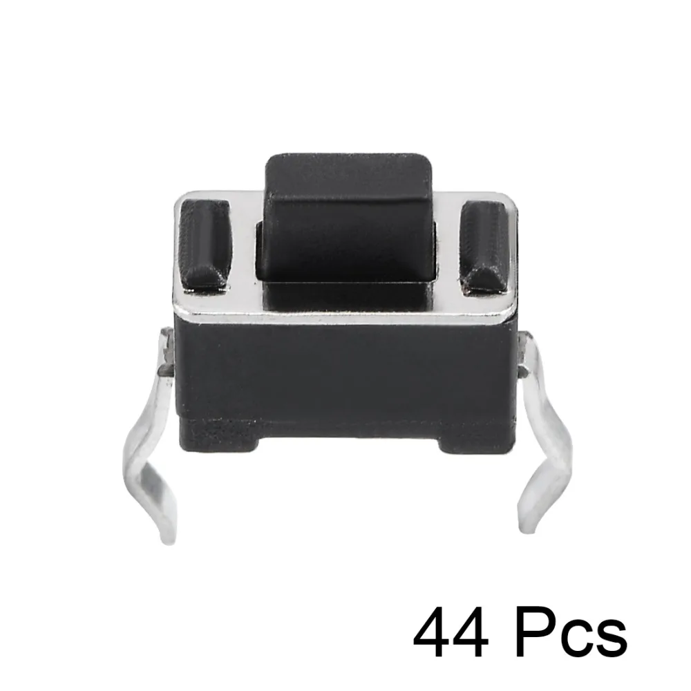 

UXCELL 6x3.5x5mm 44PCS Switches Panel Mini/Micro/Small PCB Momentary Push Button Switch Tactile Tact DIP Switch Accessories