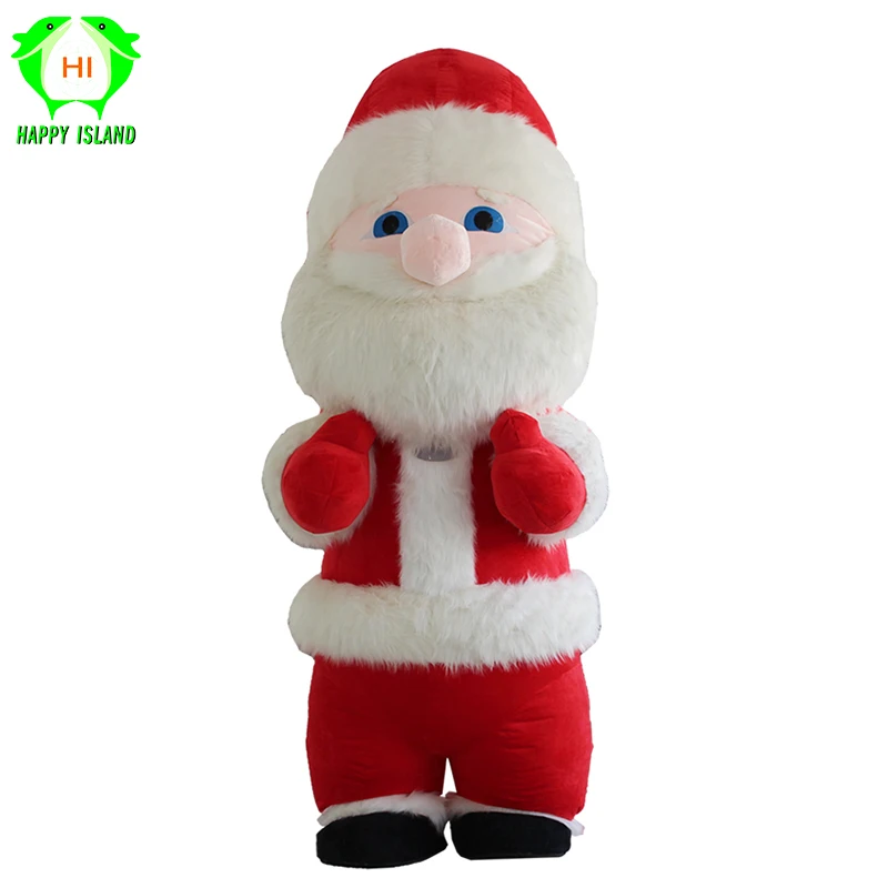 New Inflatable Santa Claus Costumes Christmas Cosplay Costume