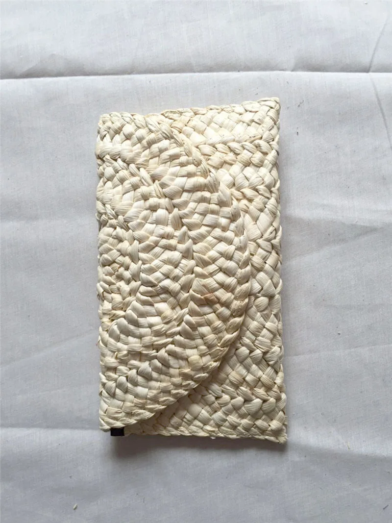 Women Straw Bags Knitted Corn Female Clutch Messenger Bag Summer Ladies Beach Bag Travel Handmade Braided Tote SS3004 (2)