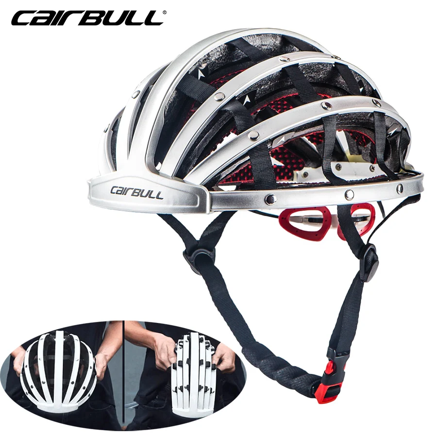 Cairbull 260g Foldable Bike Helmet Portable Urban leisure City Helmets 56 62cm Men Women Folding