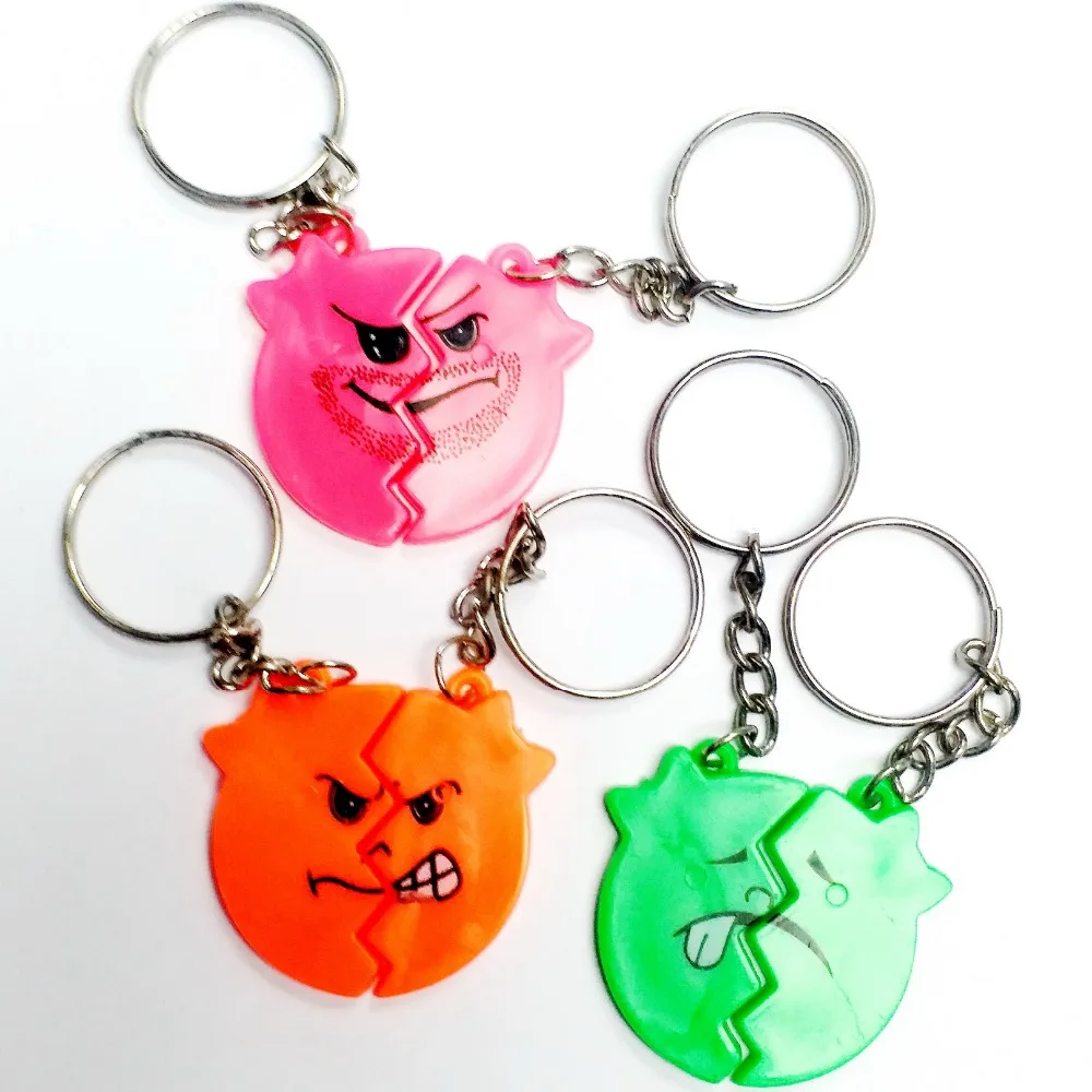 smile puzzle with keychain - 8g