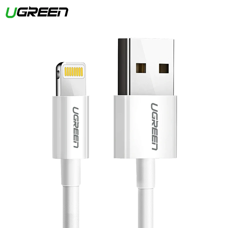 Ugreen Lightning USB Cable for iPhone Xs Max 8 7 6 Plus Fast Charging Data Lightning Cable for iPhone MFi Certified Model 20728 Ugreen Lightning USB Cable for iPhone Xs Max 8 7 6 Plus Fast Charging Data Lightning Cable for iPhone MFi Certified Model 20728