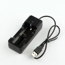 Gtf 1 шт. 26650 18650 14500 16340 литиевая батарея зарядное устройство USB кабель один слот на свет фонарика зарядное устройство