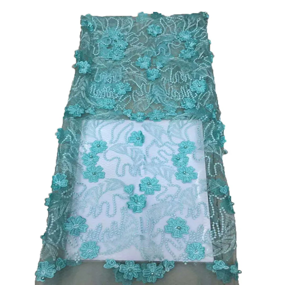 

Latest Party Dress Fashion African French Lace Applique Embroidered Tulle Lace High Quality Swiss Net Lace Fabrics X666-6