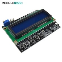 Keypad Shield LCD1602 For Arduino 1602 LCD Display ATMEGA328 ATMEGA2560 For Raspberry Pi UNO Blue Screen Blacklight Module