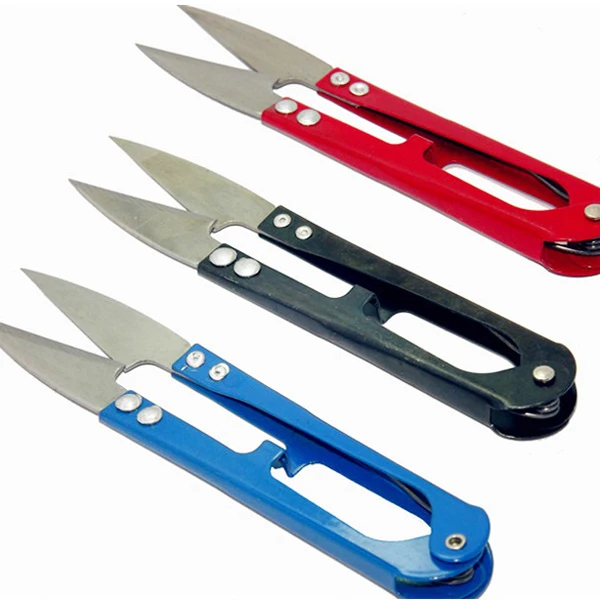 

Thread Clip Tailor Yarn Spring Scissors Stitch Cutter Sewing Trimming Scissors Nippers (Random Color)