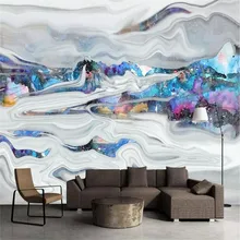 Креативная ручная роспись чернилами художественный пейзаж водная стена Высококачественная Фреска с фабрики обои Фотообои