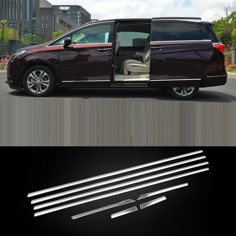 

exterior promote auto decorative chromium modified covers decoration parts mouldings trim car styling 17 FOR Buick GL8