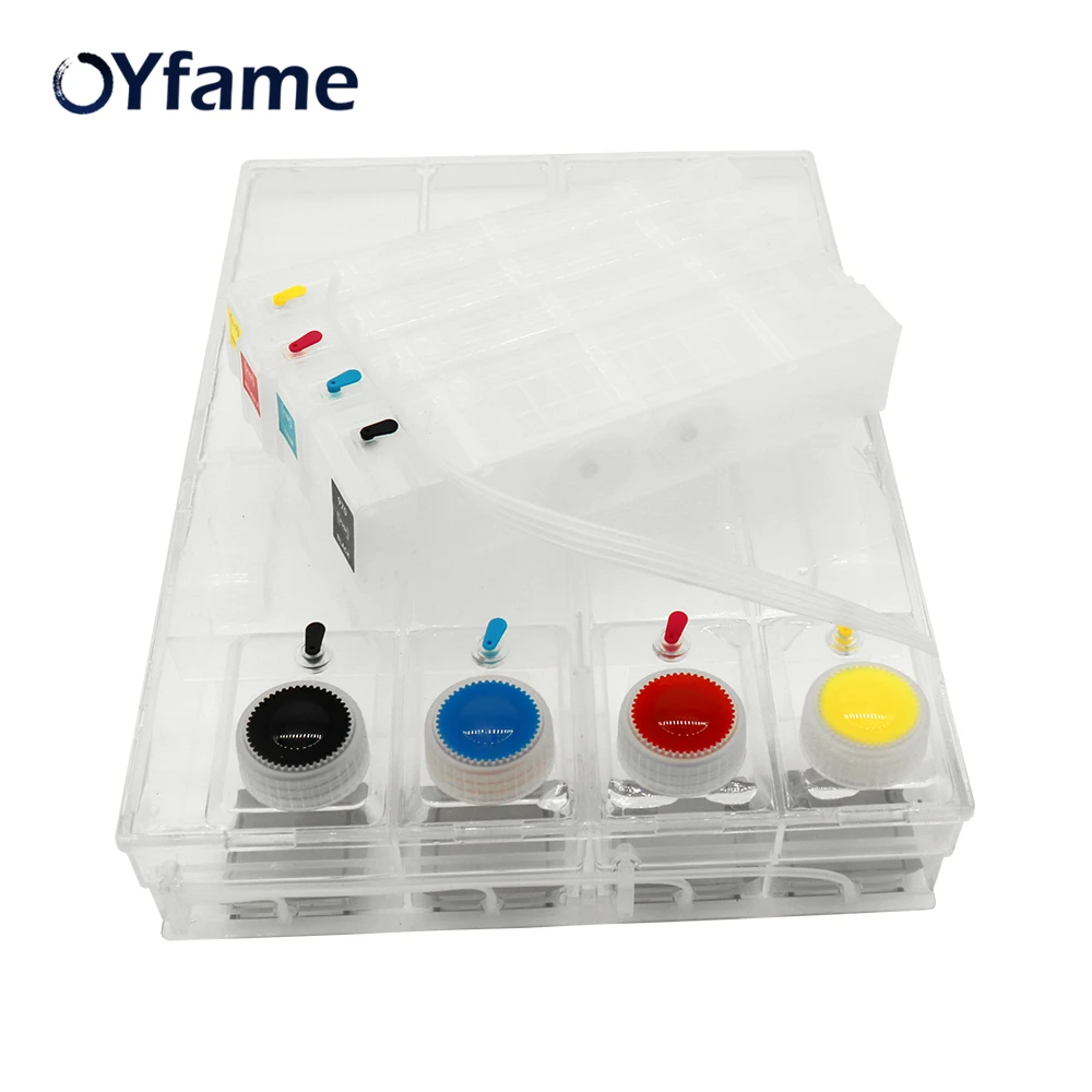 OYfame CISS для HP 972 973 974 975 продолжить подачу чернил с чипом ARC PageWide Pro 477dw 452dw 577dw
