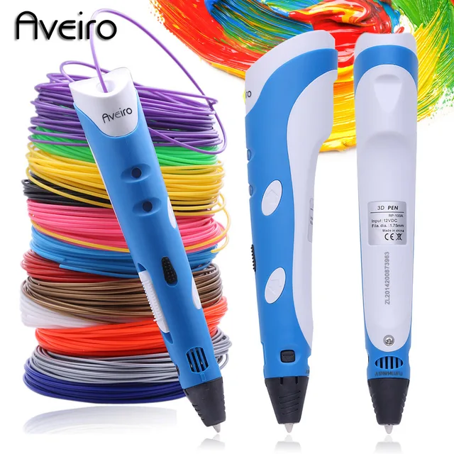 Special Offers 3D Printing Pen Model 3 D Drawing Printer Pens With 200 Meter 20 Color ABS Filament Creative Toys For Kids Best Birthday's Gifts