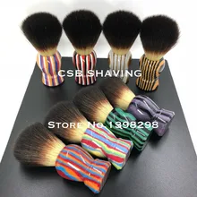 CSB синтетических волос узел 20 мм помазок узоров ручка Для мужчин бриться влажной Парикмахерская инструмент