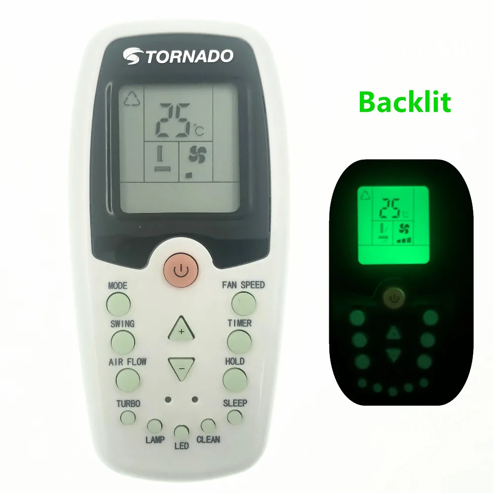

ORIGINAL NEW TORNADO ZH/EZ-01 ZH EZ-01 AC AIR CONDITIONER REMOTE CONTROL - Israel
