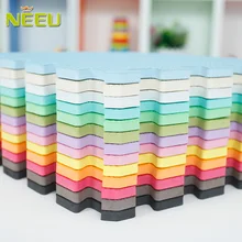 9pcs lot Baby Play Mat Plain Color Puzzle Mats EVA Foam Mat Kids Jigsaw Mats 30X30X1cm