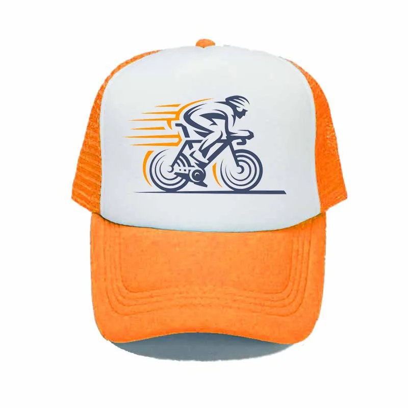 

Cool Sport Cycling Trucker Hats Green Commuting Mesh Snapback Caps Unisex Bike Fanciers Shop Publicty Summer Baeball Cap YY337