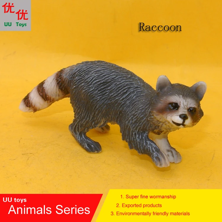 Hot toys Walkin Raccoon(racoon, coon, Procyon lotor, ringtail) Simulation model Animals kids