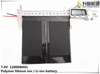 

1pcs [SD] 7.4V,12000mAH,[37125130] Polymer lithium ion / Li-ion battery for TOY,POWER BANK,GPS,mp3,mp4,cell phone,speaker