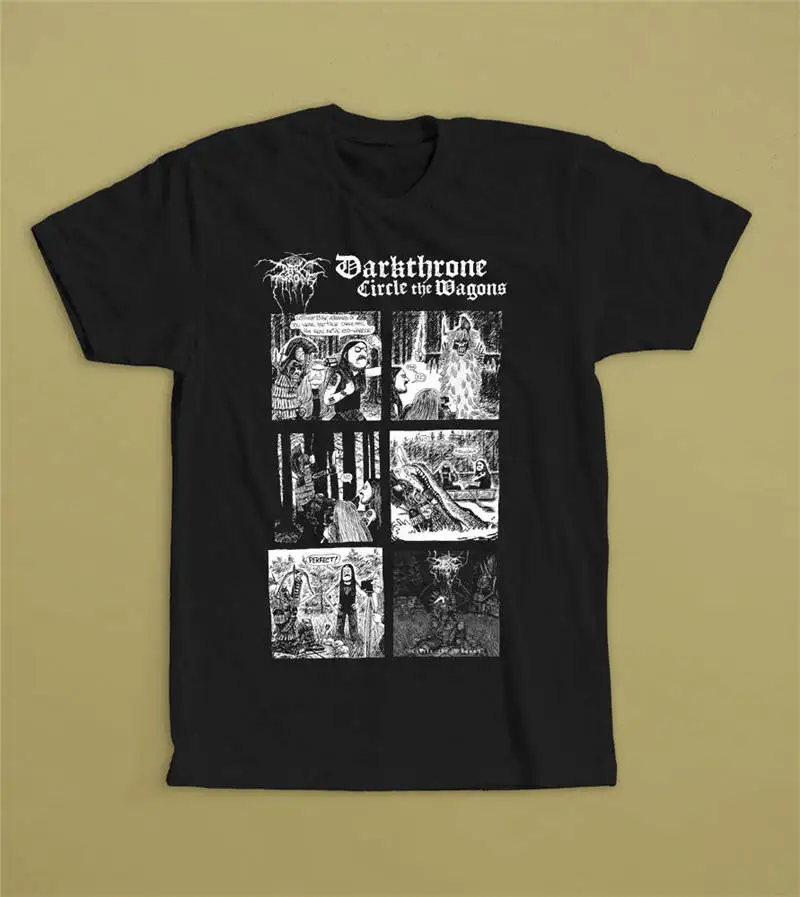 

Hot Sale T Shirt Fashion Crew Neck Novelty Darkthrone Short Sleeve Mens Tees