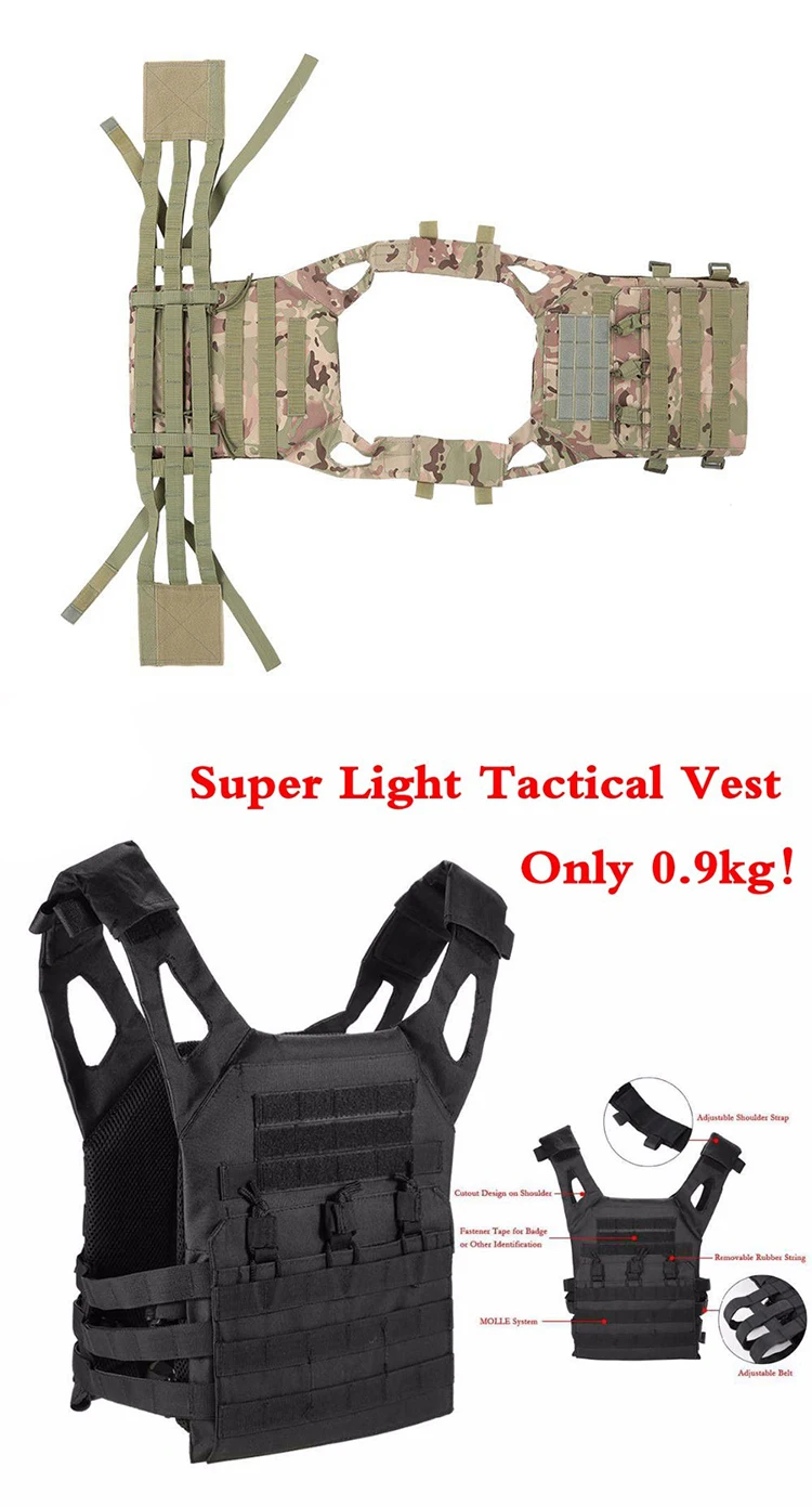 CS охотничий Регулируемый жилет, боевой военный Молл жилет, уличные джунгли тактические жилеты, камуфляжное снаряжение, Охотник