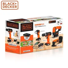 Набор инструментов GoPak 12 В USB(дрель, лобзик, шлифмашинка, фонарь, аккумулятор, USB провод+ доп. АКБ) BDCK502C2-RK+ Сумка для инструмента BDST73821-RU