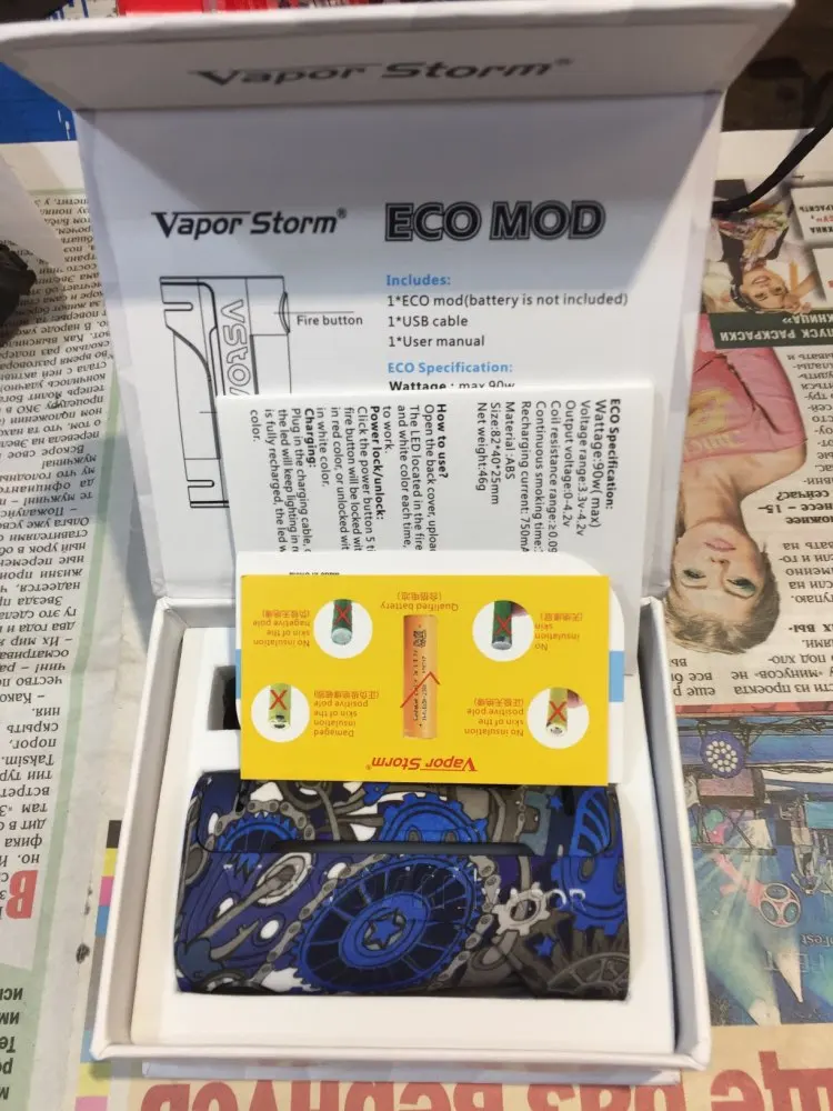 vapor storm eco 90w отзывы