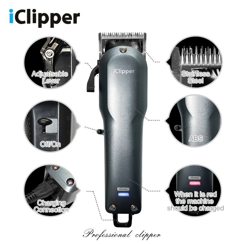 

2000 mAh lithium battery BEST selling HAIR CLIPPER Y1 Haircut Professional for men with strong cutting power Salon Machine