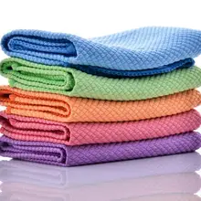 30 шт. 30x40 см микрофибра стекло полотенце окно лобовое стекло чистящие салфетки глаз Стекло быстросохнущие полотенца прочный