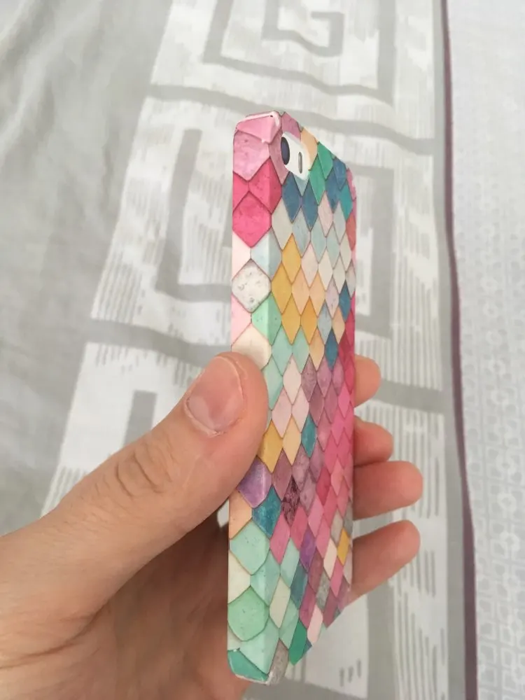 Colorful 3D Fish Scales Mermaid iPhone Case - Well Pick