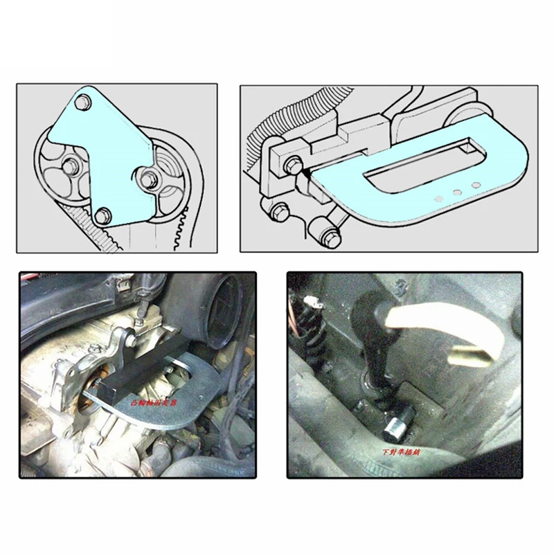 Инструменты для авто, инструмент для синхронизации двигателя, подходит для автомобилей Renault, инструмент для блокировки времени, инструмент для ремонта автомобиля, ручной набор инструментов