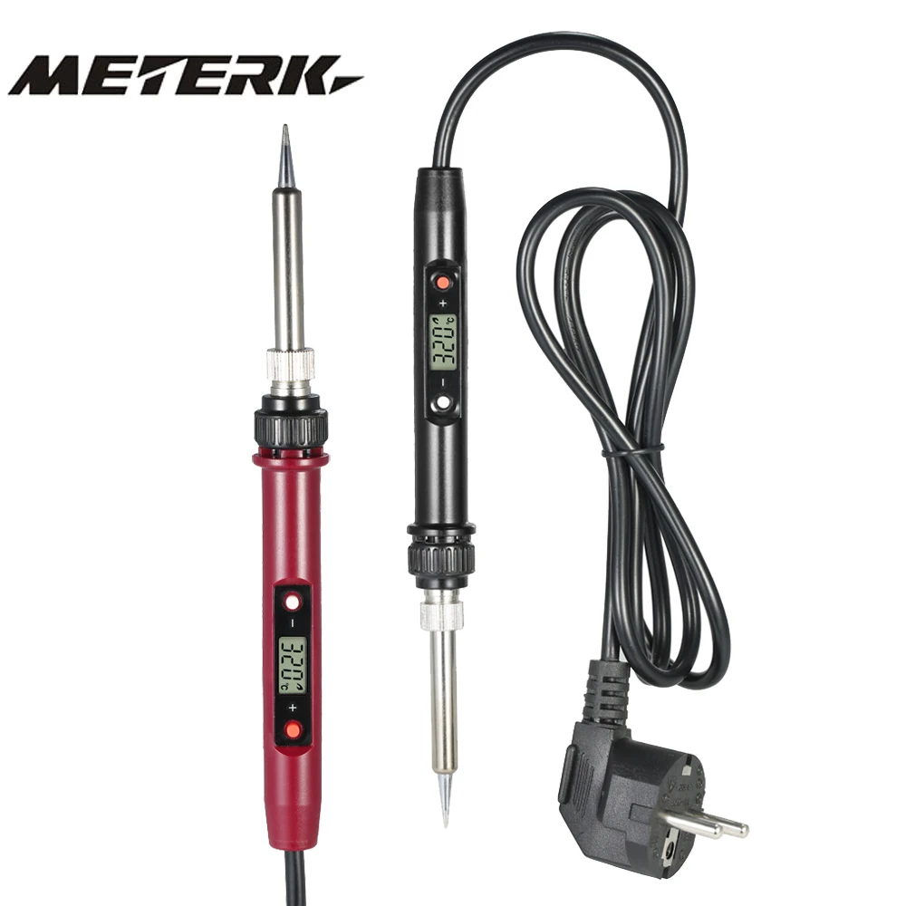 80W Soldering Iron Adjustable Temperature Digital LCD Electric Welding Tool New