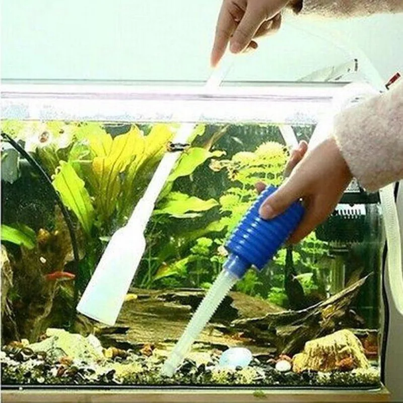 

Fish Tank Vacuum Aquarium Manual Cleaner Tool Aquarium Filter Accessories Fish Tank Syphon Siphon Water Aquarium Gravel Cleaning