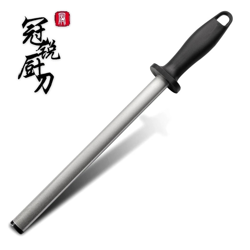 

Chef Knife Sharpener Diamond Sharpening Steel Rod ABS Handle Chef Knife Sharpener Kitchen Accessories Professional Cooking Tool