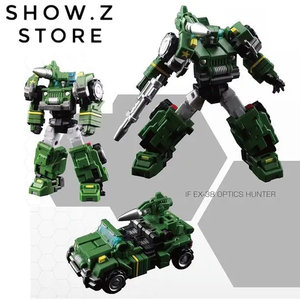 

[Show.Z Store] IronFactory Iron Factory IF EX-38 EX38 Optics Hunter Hound Transformation Action Figure