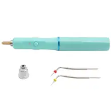 Стоматологическая Беспроводная система обтурации Гутта перча Эндо ручка с подогревом 2 наконечника