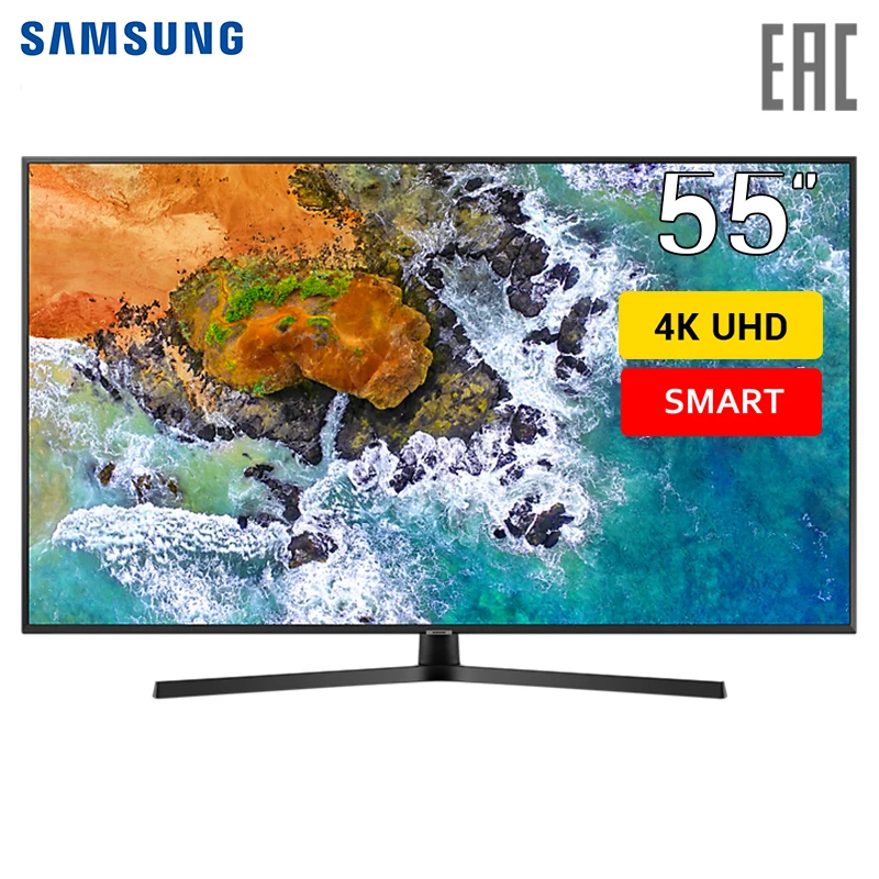 Телевизор 55&quot Samsung UE55NU7400UXRU 4K SmartTV | Электроника