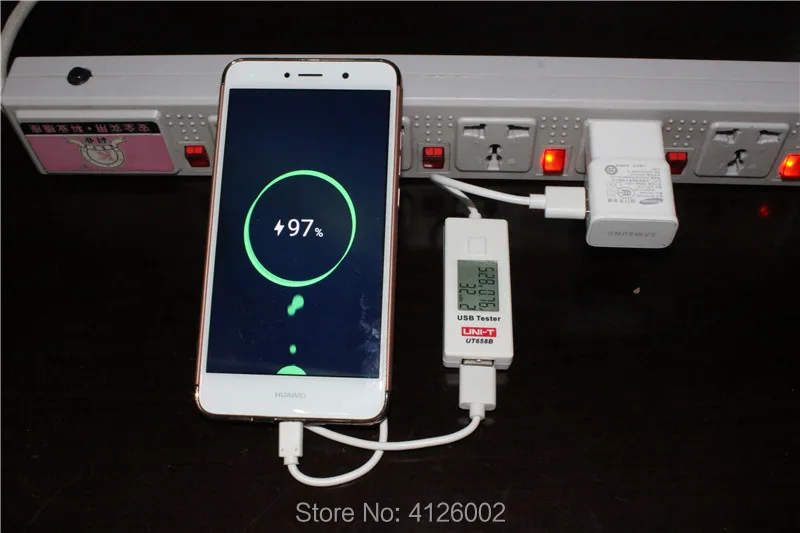 UNI-T UT658 UT658B USB Tester; Cell Phone / Mobile Power / Notebook / Digital Products / Voltage and Current Monitors