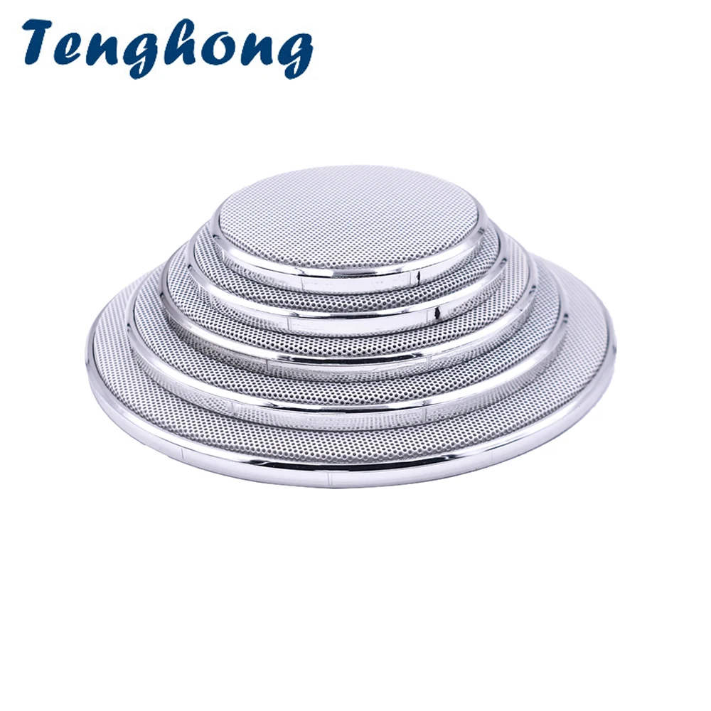 Tenghong 2 шт. 2 3 4 5 6,5 дюймов динамик сетчатая крышка корпус динамик s пластиковая рамка проволочные решетки аксессуары для динамиков ремонт