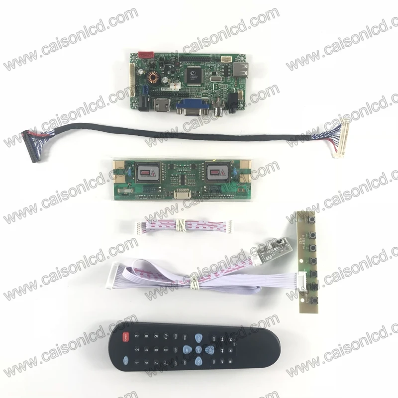 

AVX9-CZ LCD controller board support HDMI VGA AV AUDIO for LCD panel 19 inch M190PW01 V0 V3 LTM190M2-L01 L31 1440X900 4-Lamp diy