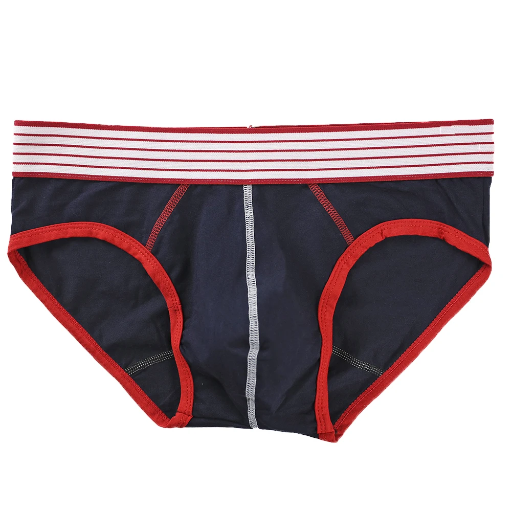 Sexy Men Breathable Bulge Pouch Elastic Low Waist Underwear Underpants