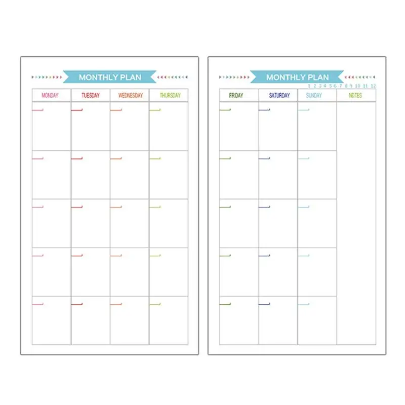 

40 Sheets A6 Size 6-Hole Paper Refills For Notebook Planner Journal Dairy